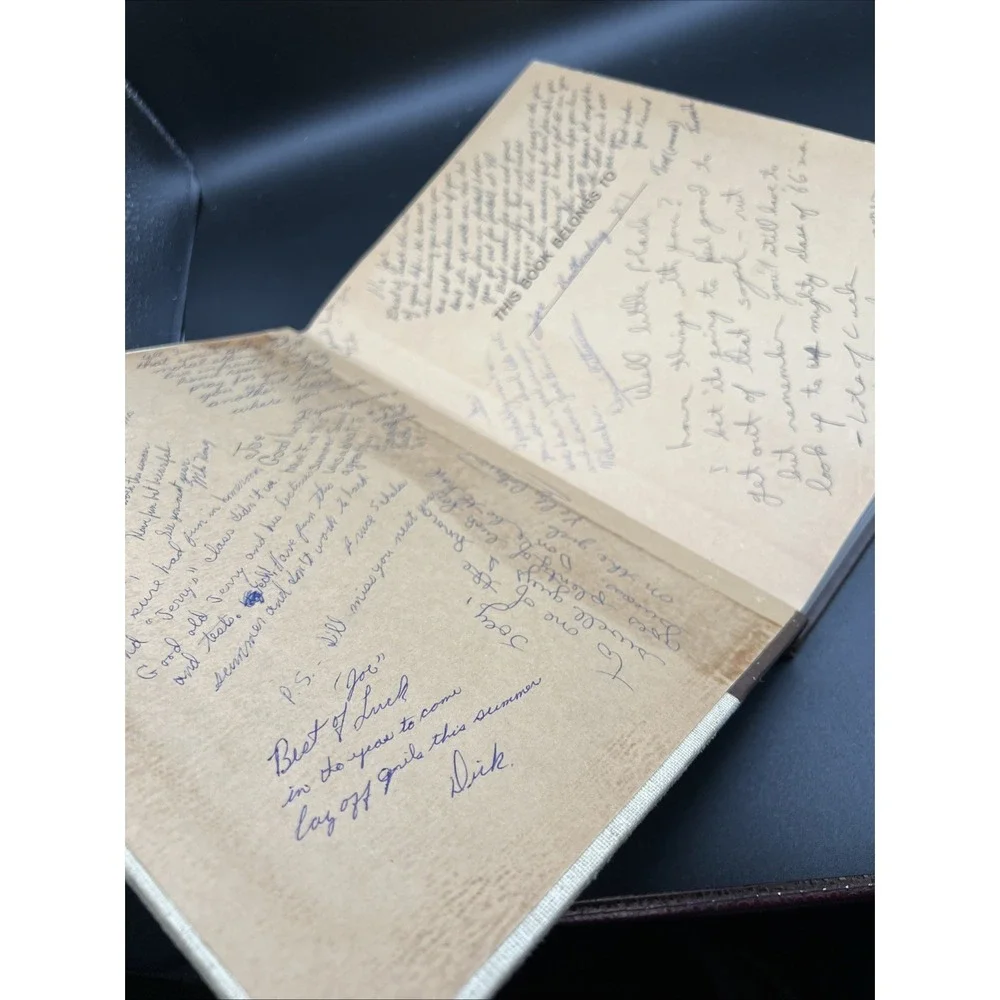 1965 Wahiscan Wausau Senior High School Wisconsin Yearbook Year Book Signed‎ Joe
